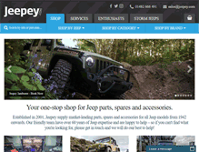 Tablet Screenshot of jeepey.com